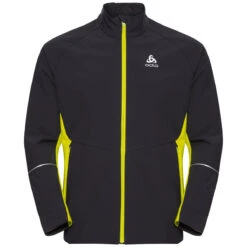 ODLO ENGVIK JACKET BLACK-EVENING PRIMROSE 22