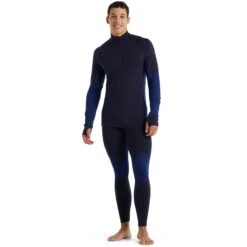 ICEBREAKER MENS 260 ZONE LS HALF ZIP MIDNIGHT NAVY/ROYAL NAVY 23 -Ski Promotion Magasin 9 95608 260 zone ls half zip midnight navy royal navy ib104361078 03