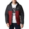 COLUMBIA POWDER LITE HOODED JKT RED JASPER SHARK 22 -Ski Promotion Magasin 9 95842 powder lite hooded jacket red jasper shark 1693931 667 01