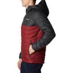 COLUMBIA POWDER LITE HOODED JKT RED JASPER SHARK 22 12 COLUMBIA POWDER LITE HOODED JKT RED JASPER SHARK 22 -Ski Promotion Magasin 9 95842 powder lite hooded jacket red jasper shark 1693931 667 05