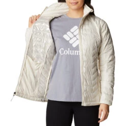 COLUMBIA POWDER LITE JKT W CHALK 23 -Ski Promotion Magasin 9 95863 powder lite jkt w chalk 1699061 190 03