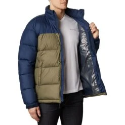COLUMBIA PIKE LAKE JACKET STONE GREEN COLLEGIATE NAVY 22 -Ski Promotion Magasin 9 95867 pike lake jacket stone green collegiate navy 1738022 397 03