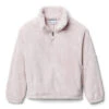 COLUMBIA FIRE SIDE II SHERPA HALF ZIP MINERAL PINK 22