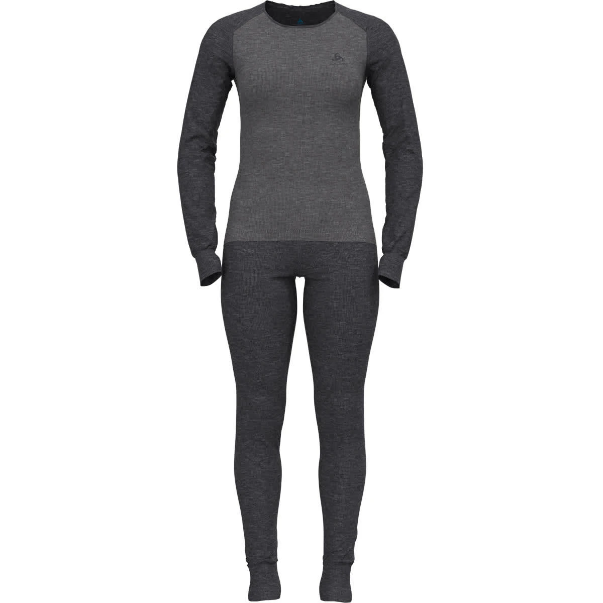 ODLO ACTIVE WARM ECO SPECIAL SET W DARK GREY MELANGE/GREY MELANGE 23 3 ODLO ACTIVE WARM ECO SPECIAL SET W DARK GREY MELANGE/GREY MELANGE 23
