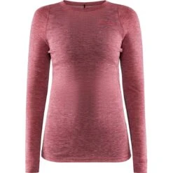 CRAFT CORE WOOL MERINO LS TEE W PINK 23